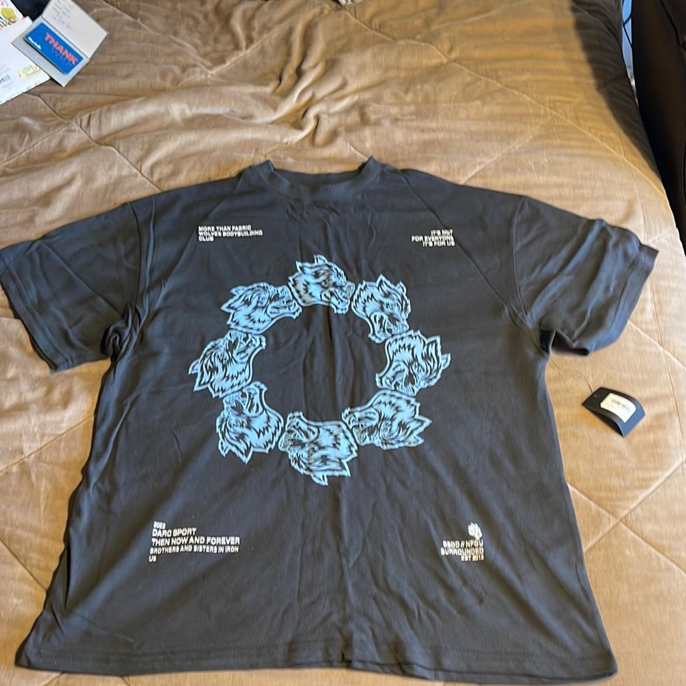 Surrounded by wolves premium t shirt